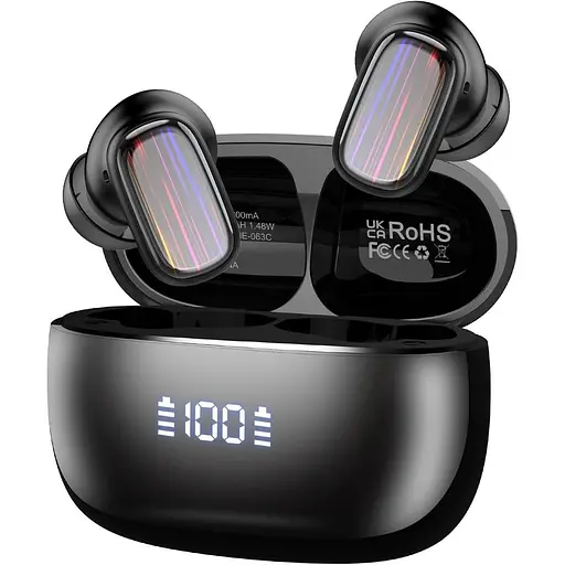 Навушники для переведення мови AI Conyat, навушники-переводчики 3-в-1 Bluetooth 5.4 з 164 мовами реального часу, навушники 40H - фото 1