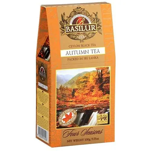 Чай чорний Basilur Чотири сезони Осінній 100 г картон - фото 1