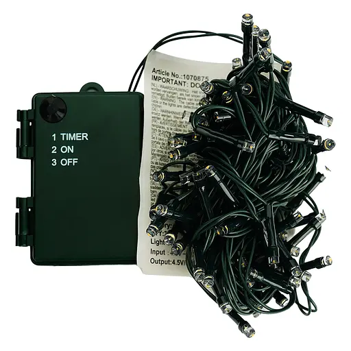 Гірлянда електрична Luca lighting 96 LED ламп 7.12 м білий (985776) - фото 5