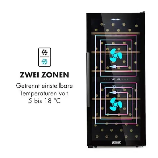 Холодильник винний KLARSTEIN Barossa 102 Duo (10032921) - фото 5