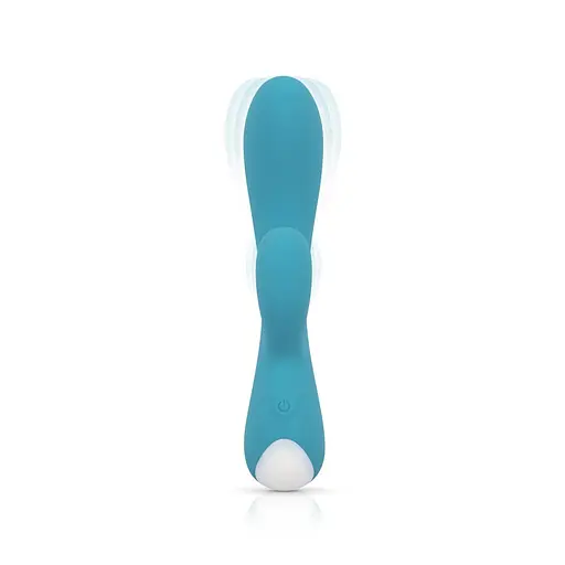 Вібратор-кролик Cala Azul Martina I Rabbit Vibrator 18 см бірюзовий - фото 5