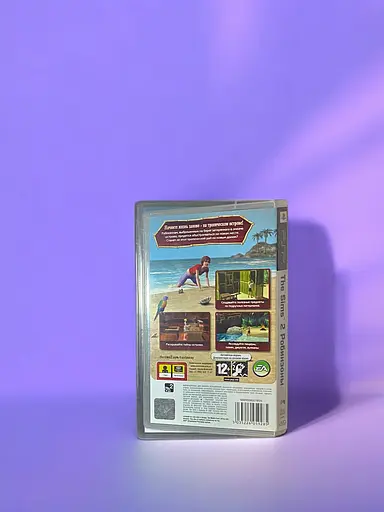 Локализованный лицензионный диск на PSP лицензия The Sims 2: Робинзони - фото 3