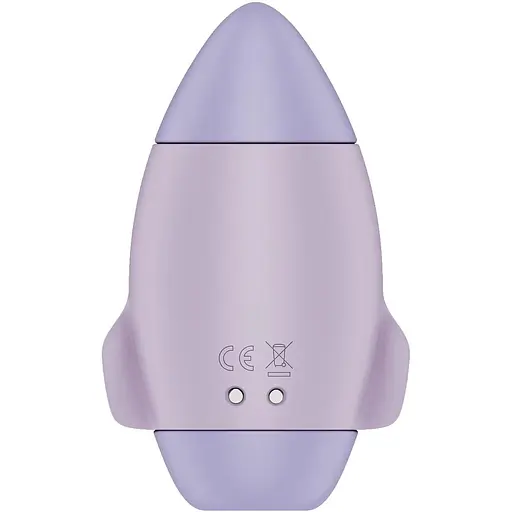 Вакуумний стимулятор з вібрацією Satisfyer Mission Control Violet, 2 - фото 5