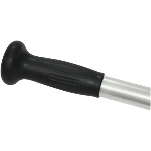 Ручка для верхньої тяги York Fitness 50см пряма з гумовими рукоятками, хром - фото 8