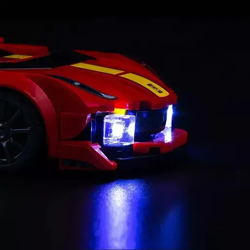 Набір світлодіодних ліхтарів для Lego 76914 Speed Champions Ferrari 812 Competizione - фото 3
