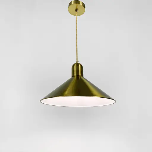 Підвіс Forli із латунним металевим плафоном 35х20 см Line.F MJ 174-350 AB - фото 2