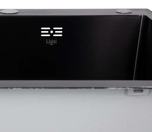 Кухонная мойка встроенная Lidz Handmade H6050HB Decor Black PVD Honeycomb 2,5/0,5 мм LDH6050BDECPVD48371 - фото 5