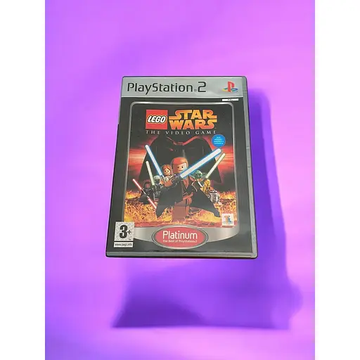 Диск с игрой на PlayStation 2 LEGO Star Wars: The Video Game