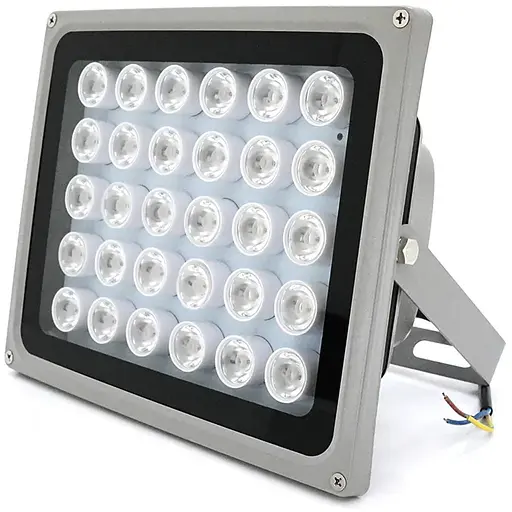 Прожектор спрямований із сутінковим датчиком YOSO 220V 36W, 30LED, IP66, кут огляду 60°, дальність до 100м, 220*180*85мм, BOX