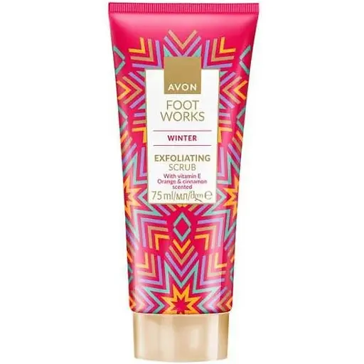 Скраб для ніг з ароматом апельсина та кориці Avon - фото 1