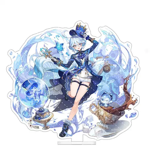 Акриловая фигурка Геншин Импакт Фурина Genshin Impact Furina 10 см