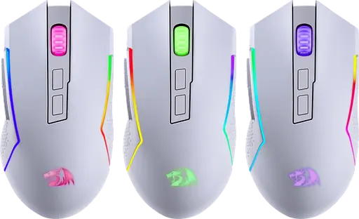 Миша Redragon Trident White (71864) - фото 4