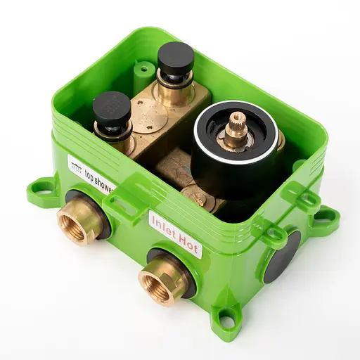 Душова система прихованого монтажу Rea Miler box black matt REA-P6713, Чорний матовий - фото 8