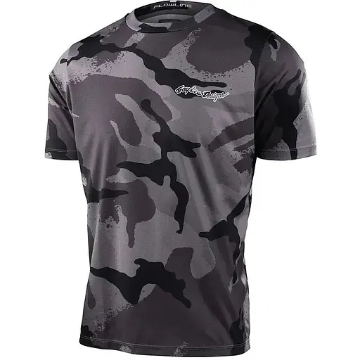 Велоджерси Troy Lee Designs Flowline SS Jersey Cams Carbon L (1106-335951004)