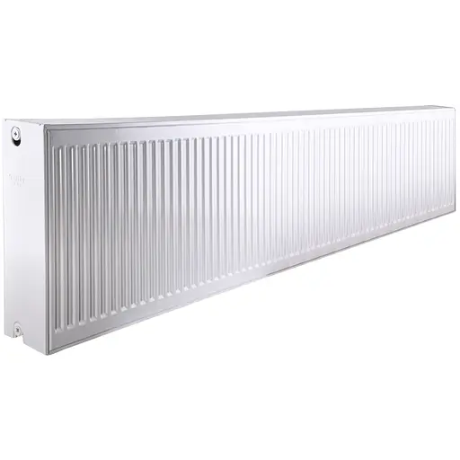 Радіатор сталевий панельний Kalite 33 низ/справа 500x2400 (без INNER) 000018292, Білий - фото 1