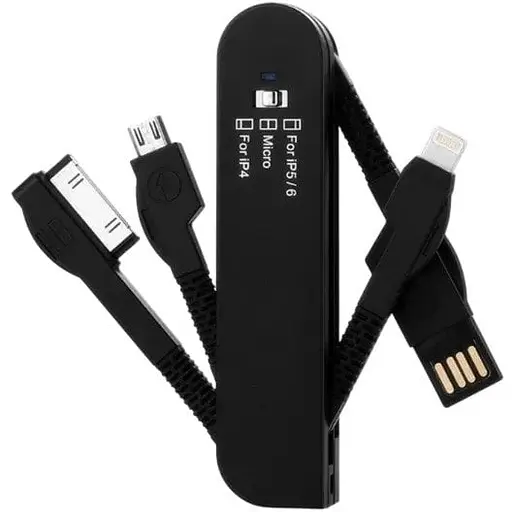 Usb кабель Swiss Knife 3 in 1 мicroUsb/iPhone 4/5