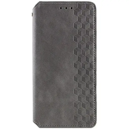 Шкіряний чохол-книжка Getman Cubic (PU) для Samsung Galaxy A26 5G Сірий