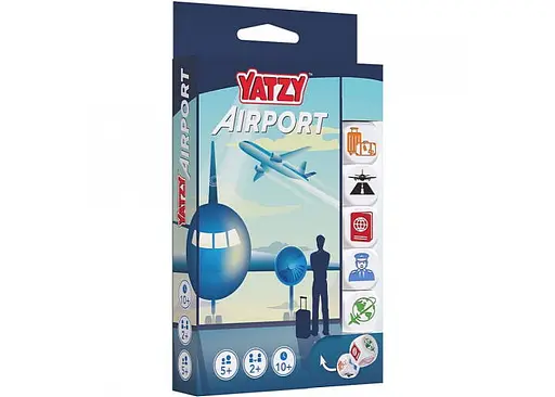 Настільна гра Smart Яцзи. Аеропорт (Airport Yatzy) + QR-код на укр. правила (YTZ004)