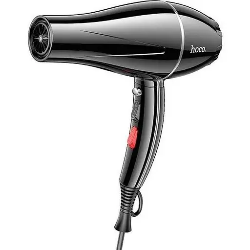 Фен Hoco HP12 hot and cold air hair dryer чорний - фото 1