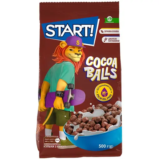 Кульки Start з какао 500 г (564321)