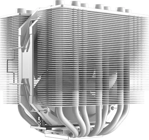 Кулер для процессора ID-Cooling SE-207-XT Slim Snow White (SE-207-XT SLIM SNOW) - фото 4