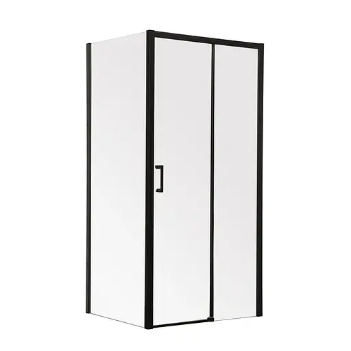 Душевая кабина без поддона Mixxus Premium Diverse SC03-120x80x195-TR Black прозрачное стекло 6 мм MI6868, Черный матовый, Универсальная, прозрачный - фото 1