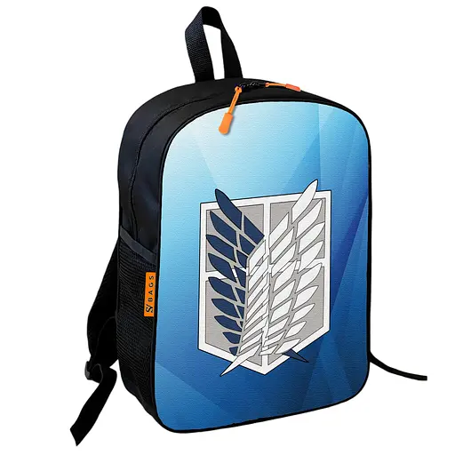 Рюкзак шкільний дитячий 36х27см аніме Атака Титанів для хлопчика (00867)