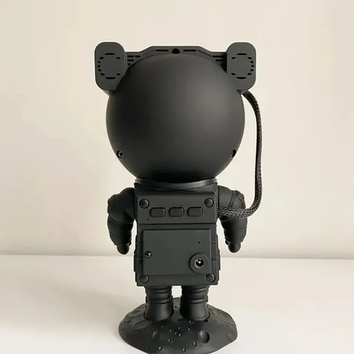 Ночной проектор Космонавт-Астронавт звездное небо на потолке с пультом с 8 режимами проекции 5 уровней яркости таймер 45-90 мин Черный - фото 3