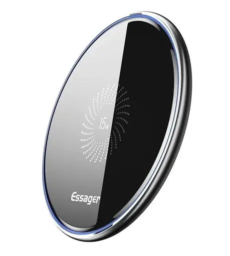 Бездротовий зарядний пристрій Essager Magnetic 15 W чорний (EWXCX-CF01-Z) - фото 2