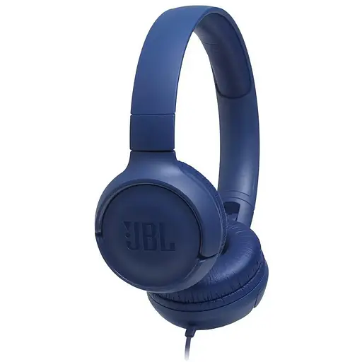 Навушники з мікрофоном JBL T500 Blue (JBLT500BLU)