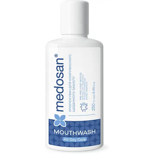 Ополіскувач для рота Medosan All-Day Care для комплексного захисту 250 мл