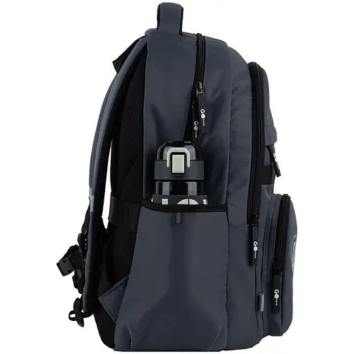 Рюкзак GoPack Education Teens 184 темно-серый Темно-серый (GO26-184L-4) - фото 5