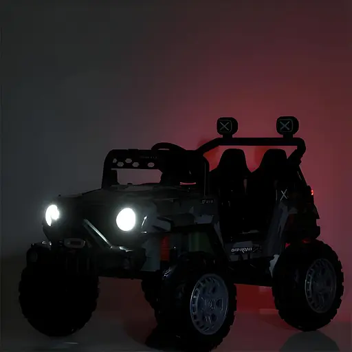 Электромобиль детский Bambi Джип M 4960EBLRS-18 12V с родительским пультом мягкими колесами - фото 5