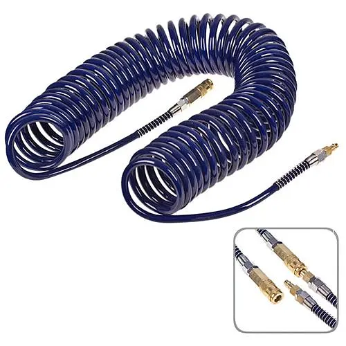 Шланг спіральний Alloid для пневмоінструменту 8х12 мм 20 м (ШП-81220) - фото 3