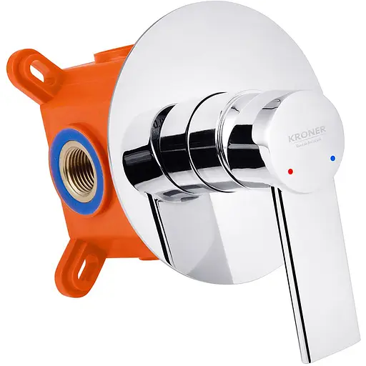 Смеситель для душа Kroner KRM Basis - C080 (CV024299) - фото 1