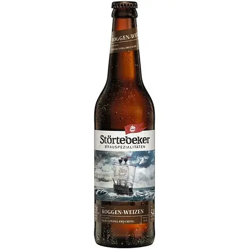 Пиво Stortebeker Bio Roggen-Weizen полутемное нефильтрованное 5.4% 0.5 л
