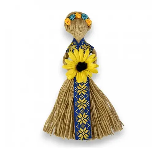 Набір для творчості Лялька-мотанка "Сонячна" Умняшка НС-007 розмір виробу 20-22 см - фото 2