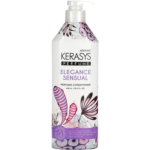 Кондиціонер Kerasys Elegance & Sensual Perfumed для тонкого та ослабленого волосся 600 мл