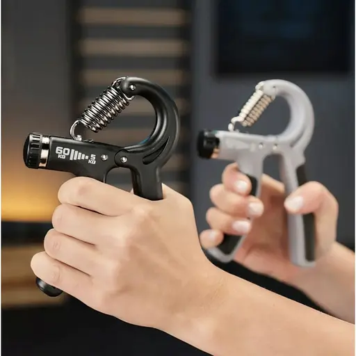 Набір еспандерів регульованих Trex Sport TX-002HGB 5-60кг чорно-сірий - фото 6