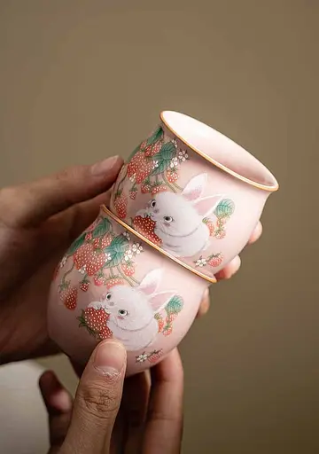 Пиала Клубничный Кролик 90 мл - фото 8