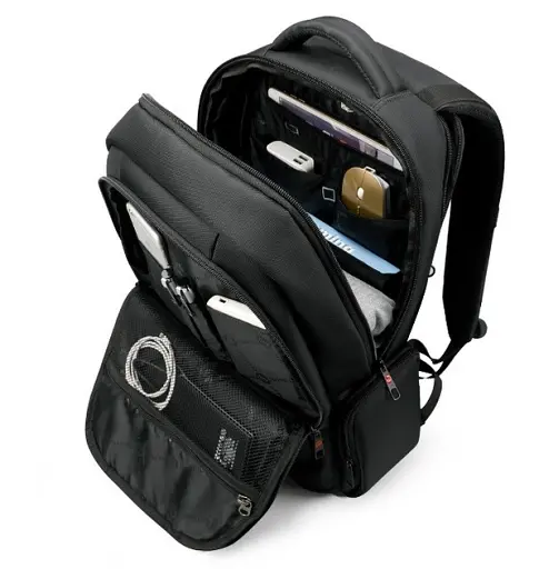 Рюкзак міський Tigernu T-B3140 18л для ноутбука 15.6" Black (17047) - фото 3