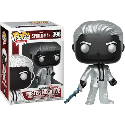 Фігурка Funko Pop Людина Павук Містера Негатив Spider Man Mister Negative 10 см SМ MN 398 - фото 1