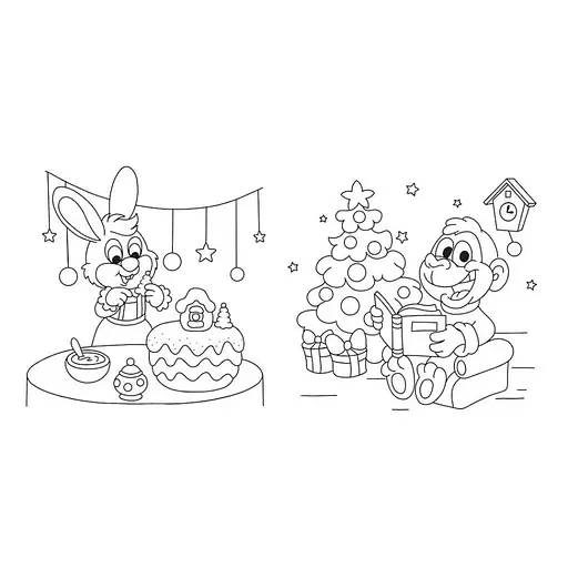 Водная раскаска "Развлечения" 1806008 обычные и водные раскраски - фото 3