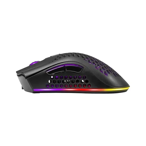 Мышка Defender Warlock GM-709L RGB Wireless Black (52709) - фото 5