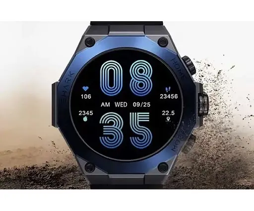 Смарт-часы Black Shark S1 Pro синие - фото 5