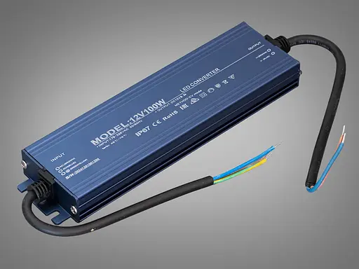 Герметичний блок живлення 12В, для LED стрічки, 100Вт, 8.33А - фото 1