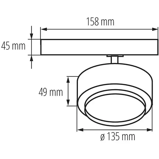 Прожектор для шинопровода Kanlux BTL 38W-940-W-Kanlux - фото 3