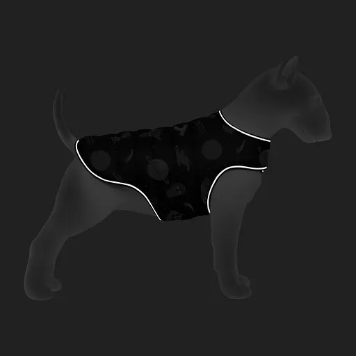 Курточка-накидка для собак Waudog Clothes, малюнок "Рік та Морті 2", XL, А 47 см, B 68-80 см, С 42-52 см - фото 5