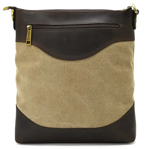 Кожаная мужская сумка TARWA 30х27.5х6.5 см sum0026075 - фото 4