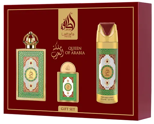 Парфюмерная вода Lattafa Queen Of Arabia Set 3 предмета